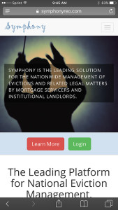 Symphony Attorney Mobile Website Design OneDemand