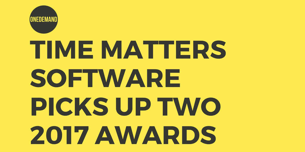 Time Matters Software 2017 Awards